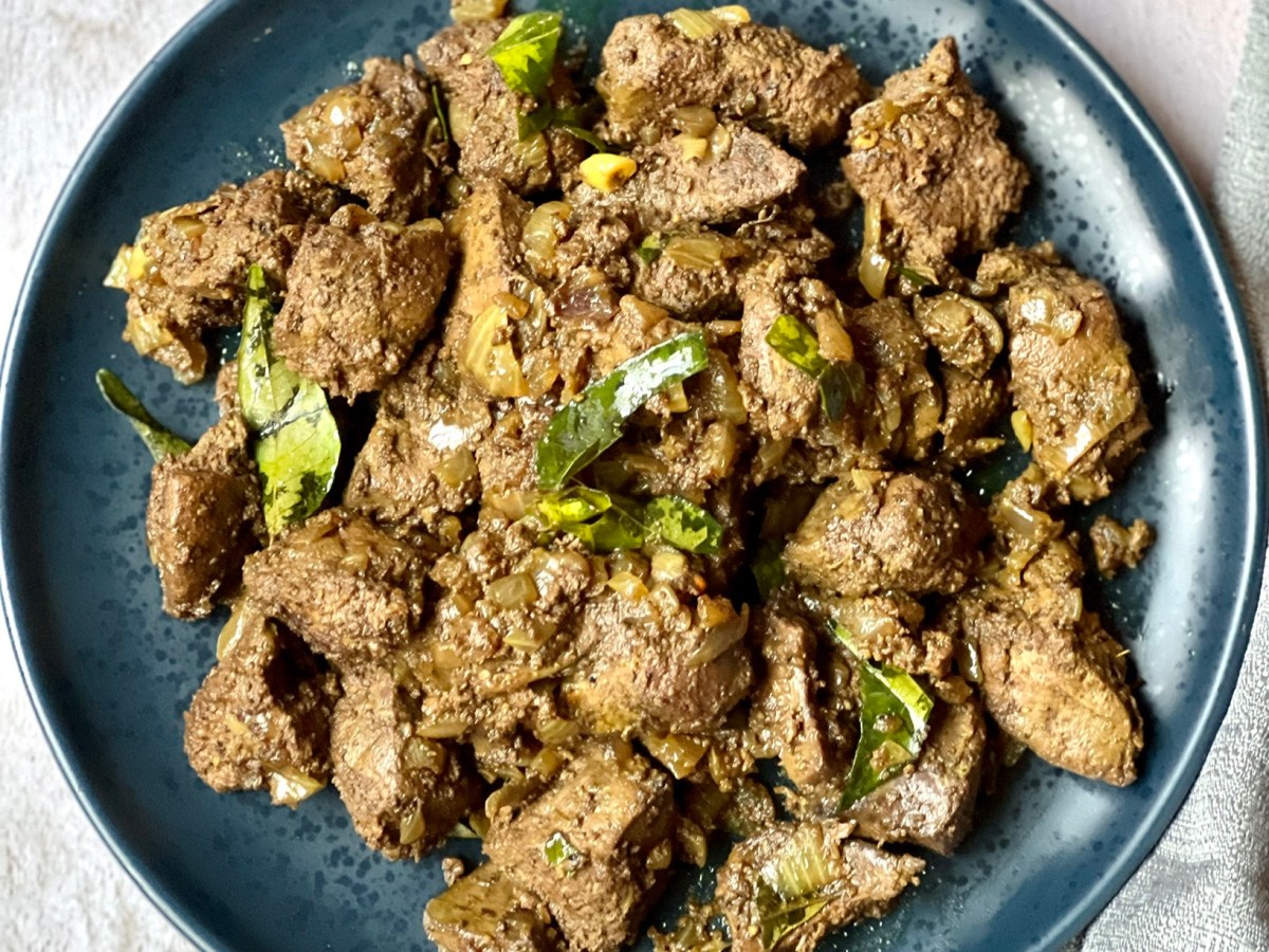 Goat Liver Fry